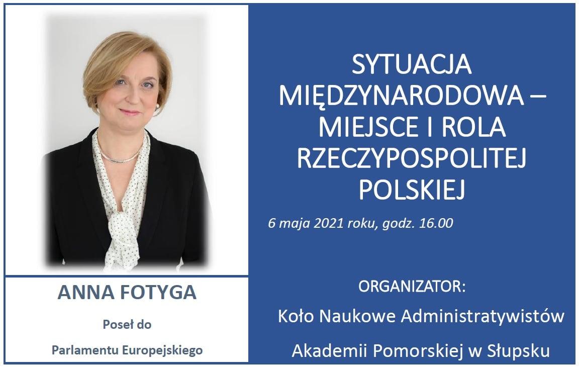 Sytuacja Międzynarodowa - Miejsce i rola Rzeczypospolitej Polskiej - webinarium w ramach cyklu: Na dywaniku u administratywistów