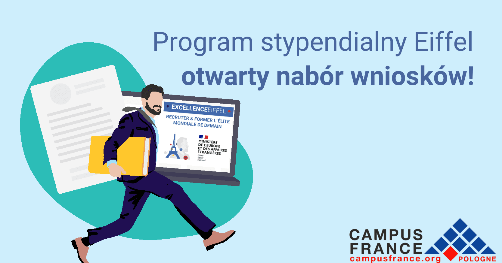 Program stypendialny Eiffel – otwarty nabór wniosków!