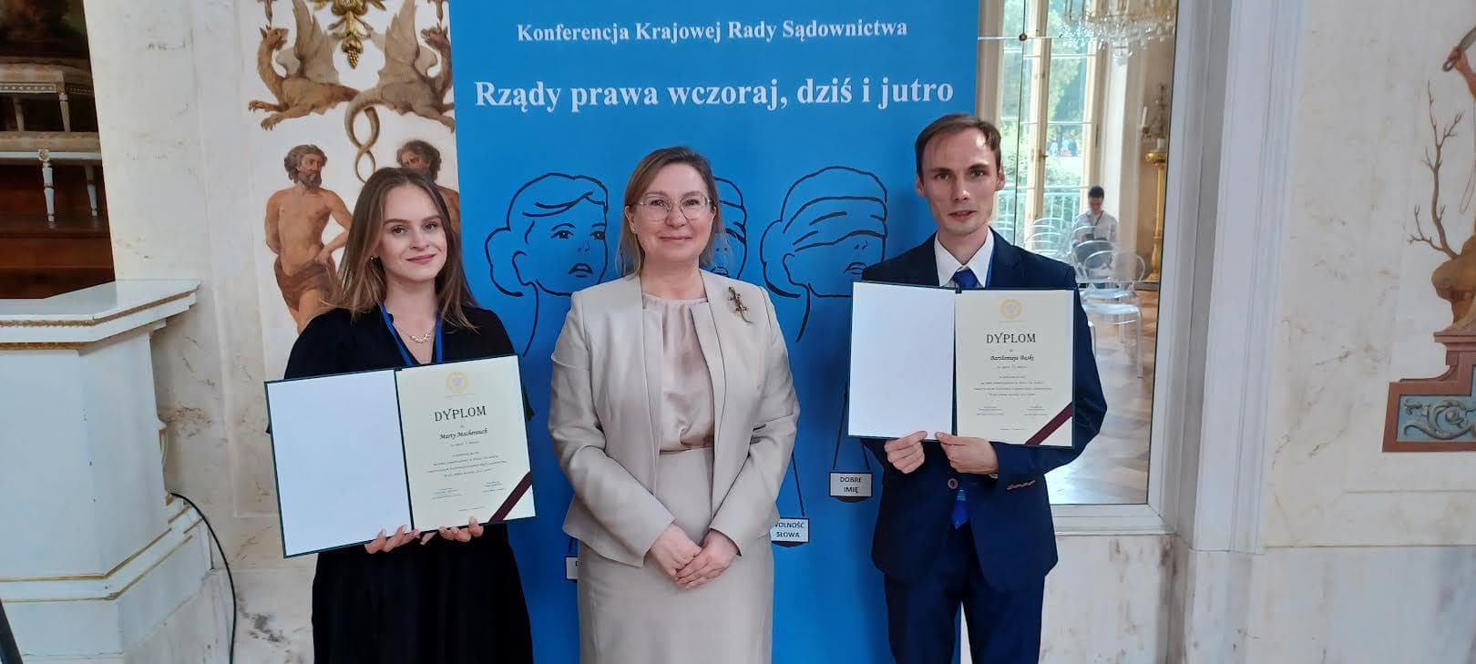 Udział studentów Instytutu Prawa i Administracji w konferencji zorganizowanej przez Krajową Radę Sądownictwa