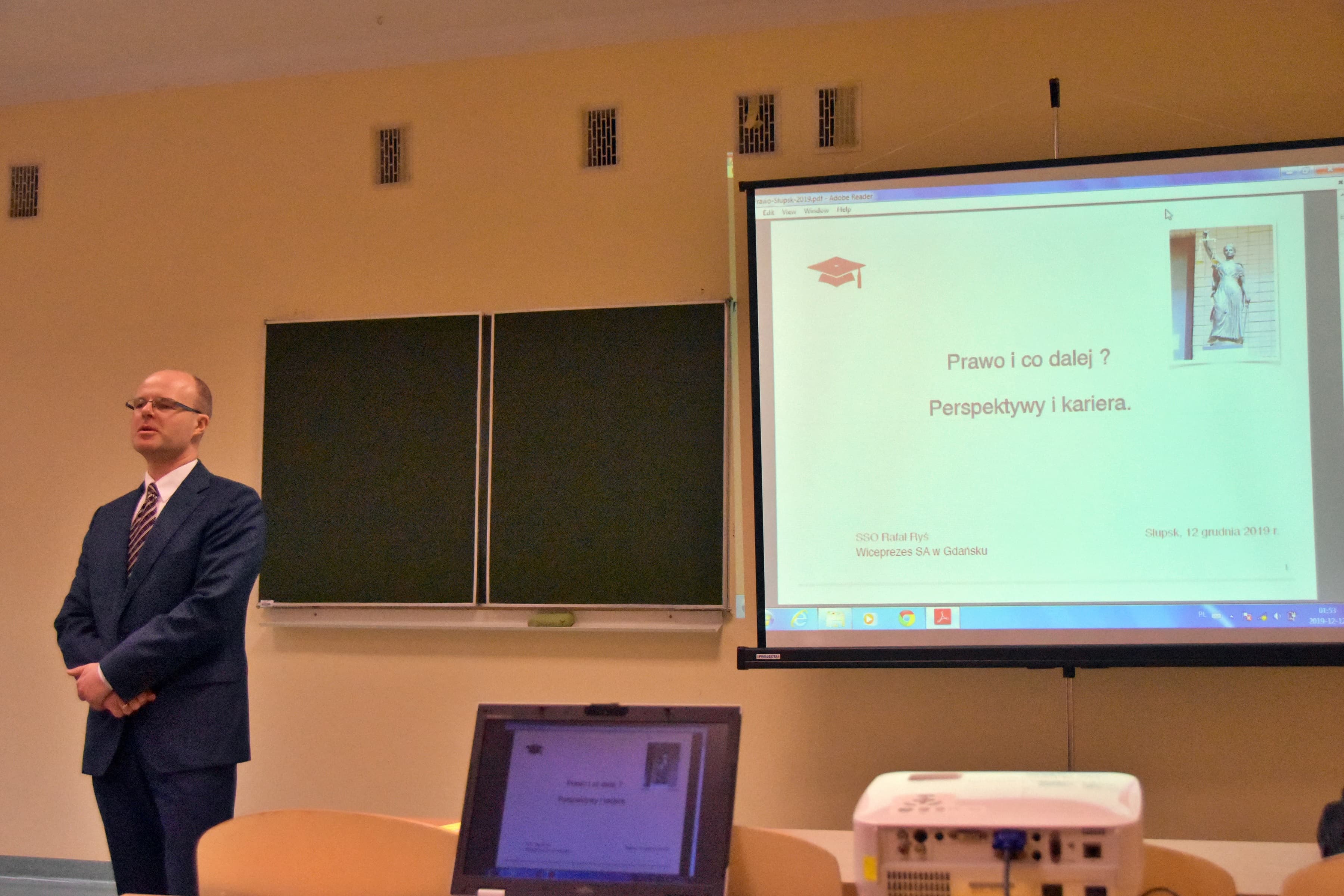 Spotkanie z wiceprezesem Sądu Apelacyjnego w Gdańsku